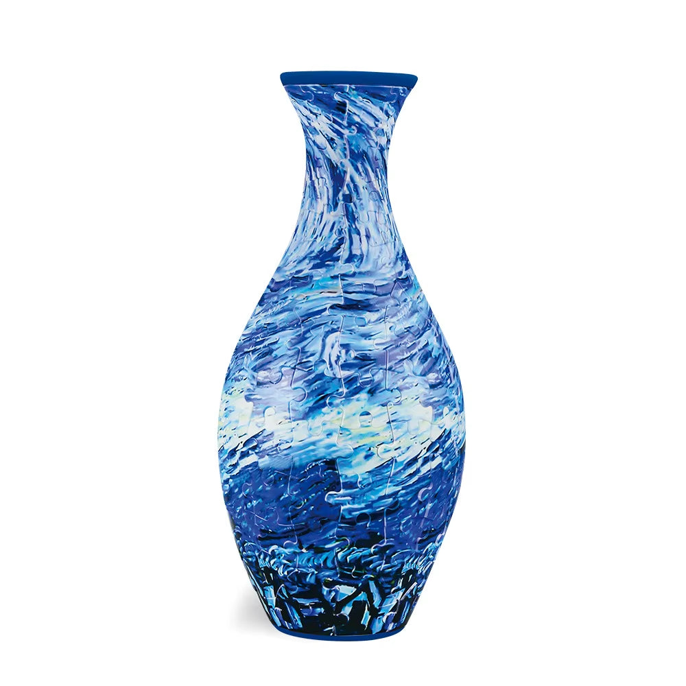 3D Puzzle Vase – Aesthetic Design for Flower Arrangements, Perfect for Room, Bedroom, Home Desk, Table, Office, and Interior Décor