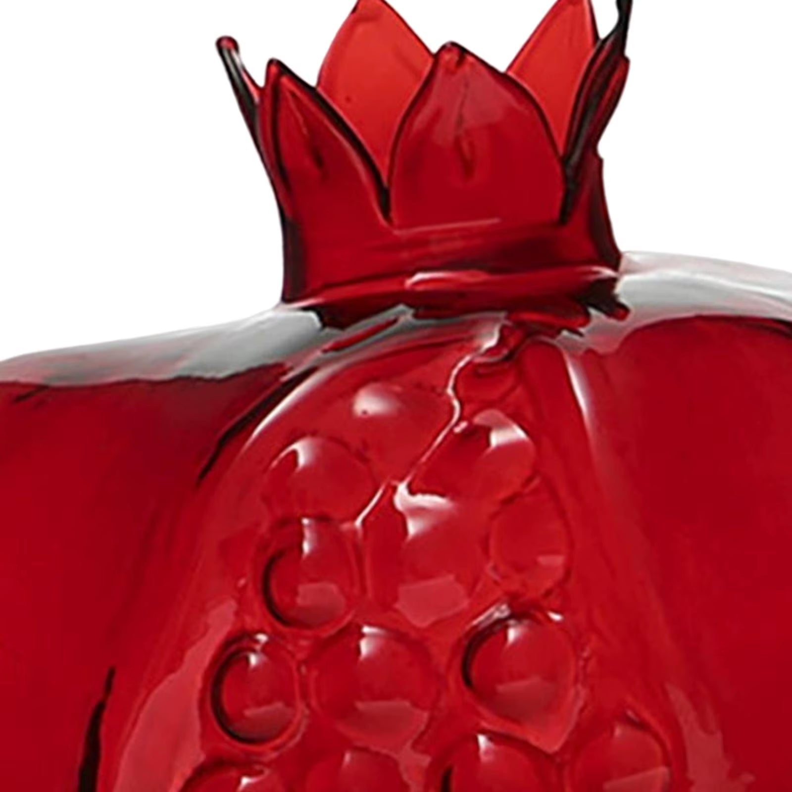  Pomegranate Glass Vase – Elegant Flower Pot for Wedding Tables and Living Room Décor