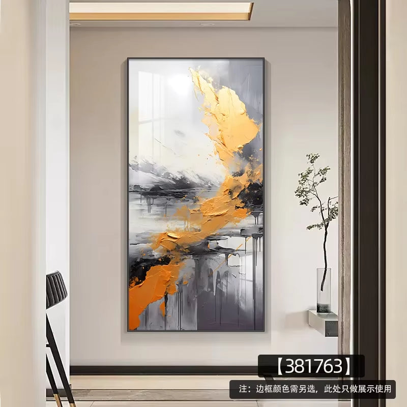 Modern Minimalist Abstract Vertical Art Poster – Decorative Mural for Living Room and Home Décor