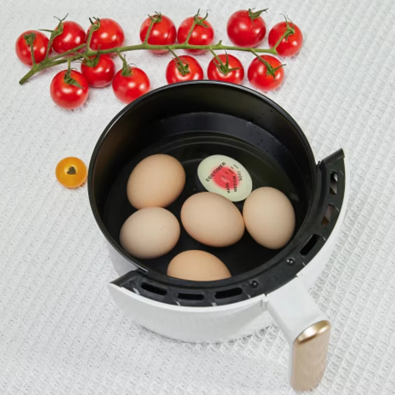 1Pc Egg Timer - Kitchen Electronic Gadget for Perfectly Cooked Eggs. Color-Changing Resin Tool for Soft or Hard-Boiled Eggs, Eco-Friendly and Easy to Use.