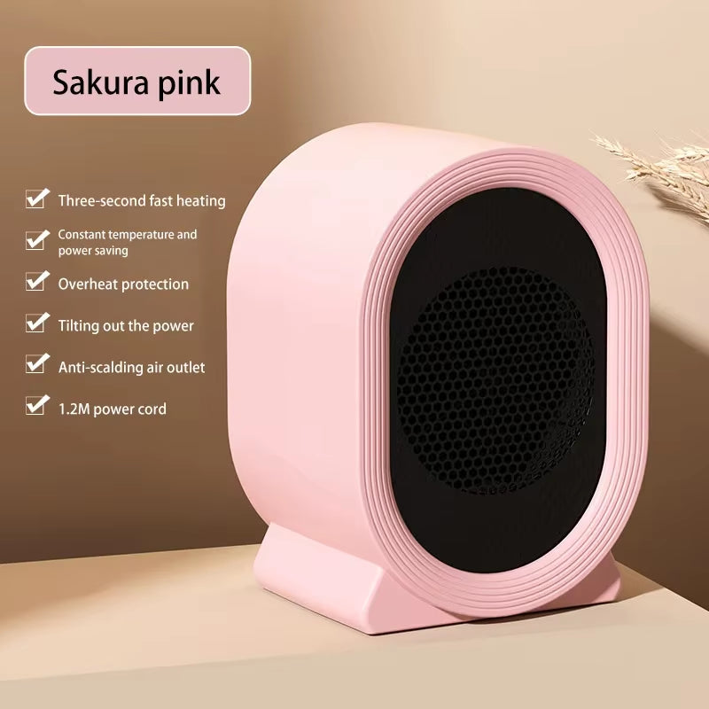 Xiaomi Desktop Heater - Compact Vertical Electric Heater for Home and Bedroom. Low Noise, Energy-Efficient, and Ideal for Dormitory Use with Quick Heating Capability.